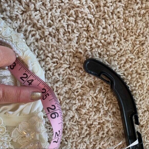 Vintage Triple Cathedral Wedding Dress - Picture 14 of 16